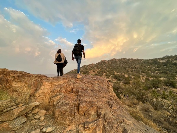 هايكنج مسار الورد